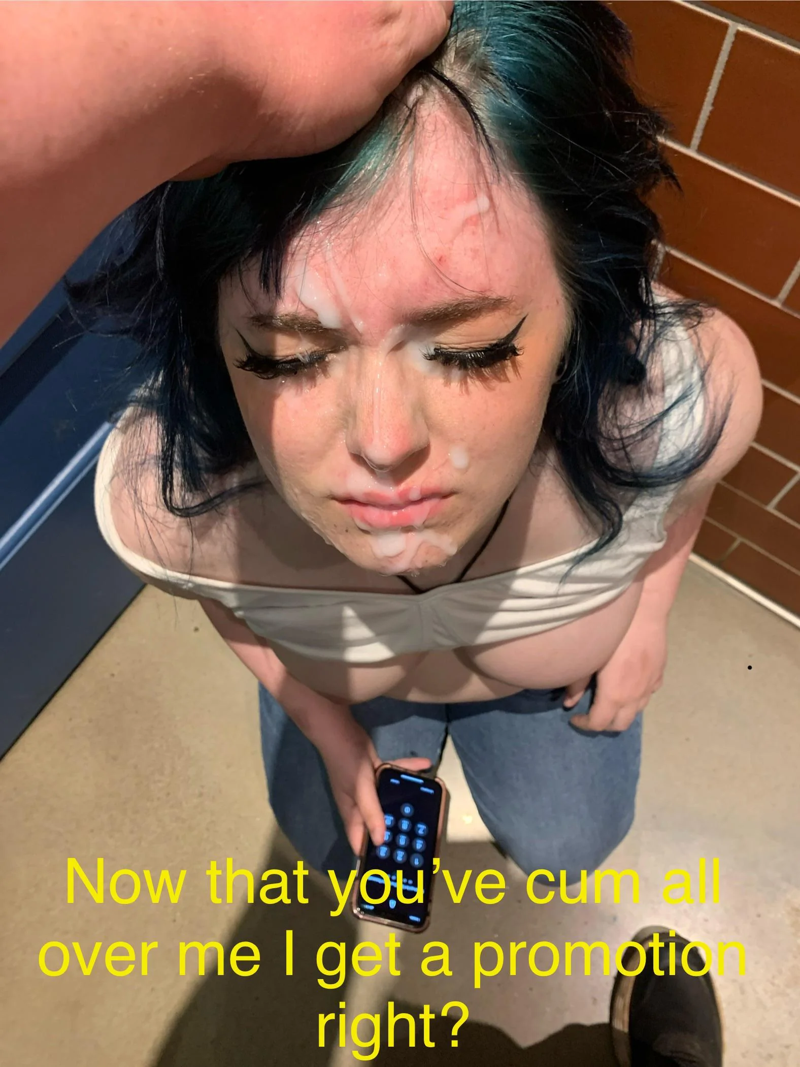 Promoted to personal cumdump picture 1 of 1