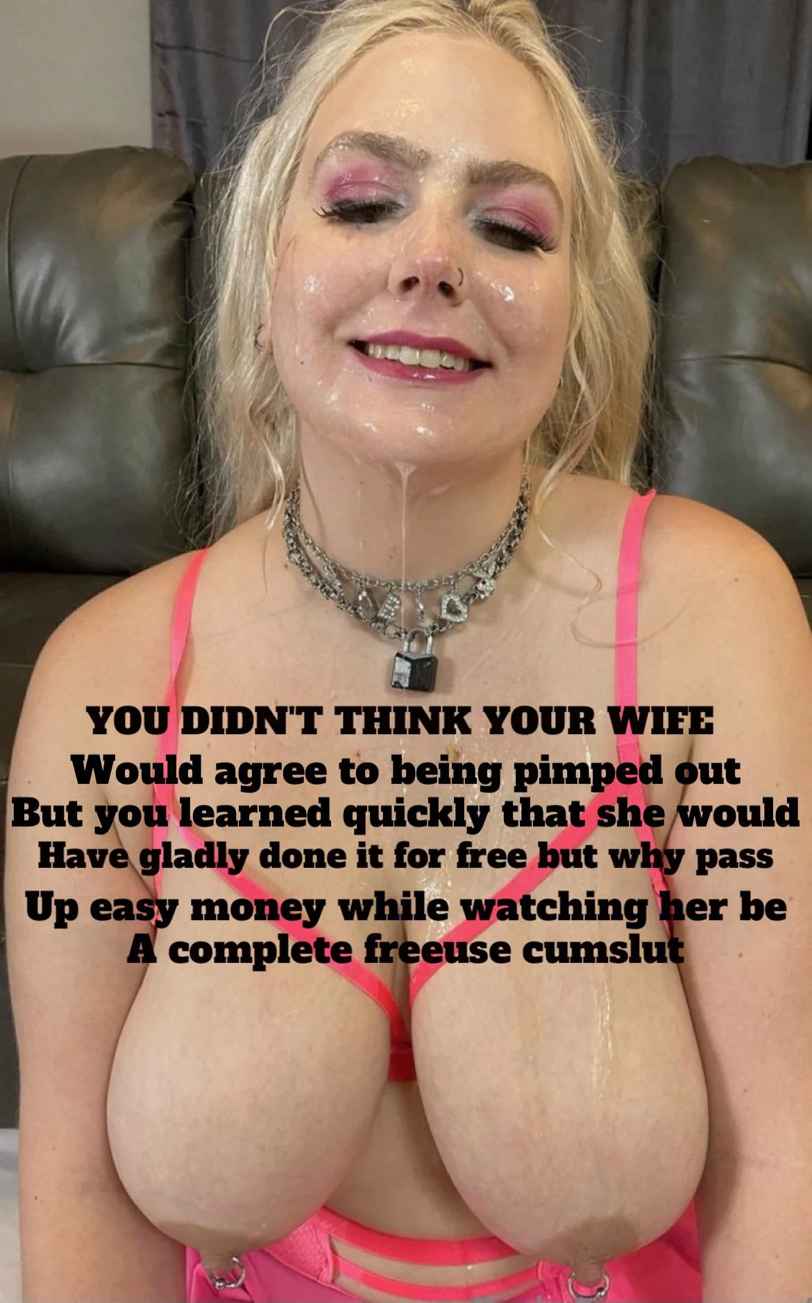 Turns out Your wife was a slut all along picture 1 of 1