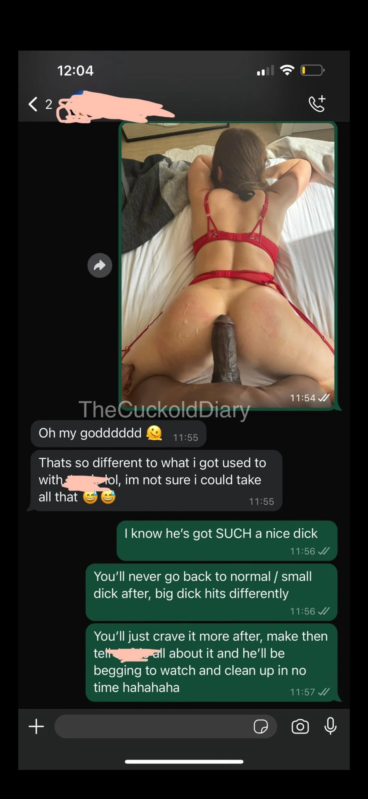 Turning my bestie into a cuckoldress. Her ex cheated on her and now I’m teaching her how to cuck him picture 3 of 4